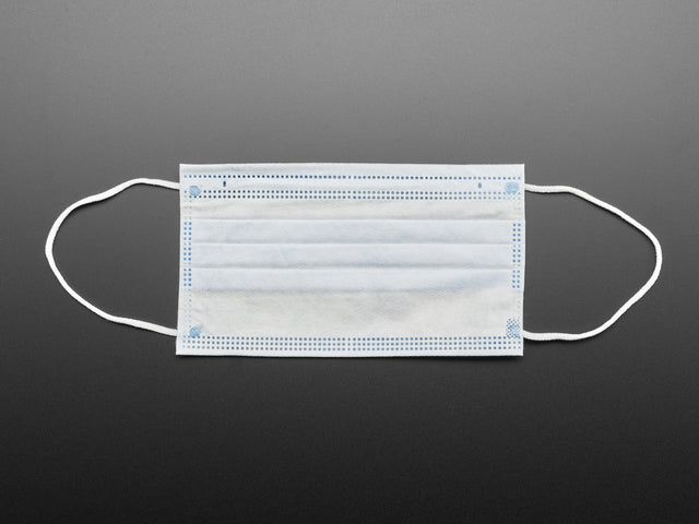 Standard Adult Disposable Masks - Blue Surgical-Style - 50 pk