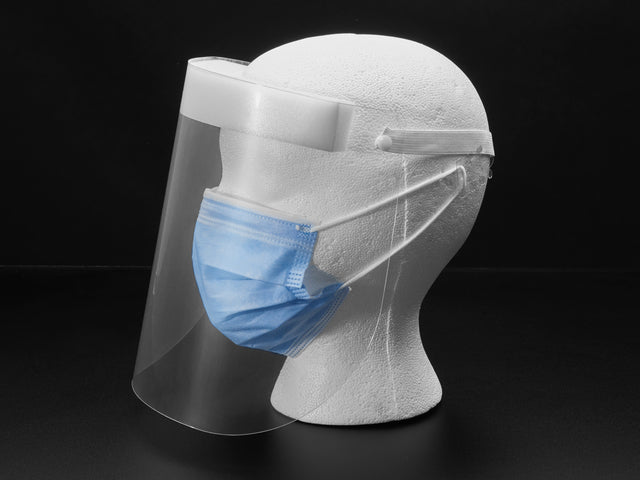 Disposable Face Shields with Anti-Fog Coating