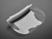 Disposable Face Shields with Anti-Fog Coating