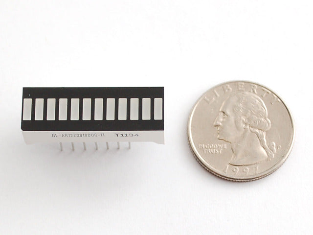 Bi-Color (Red/Green)  12-LED Bargraph