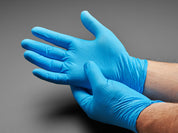 Medium Nitrile Disposable Gloves - 100 Piece Glove Box