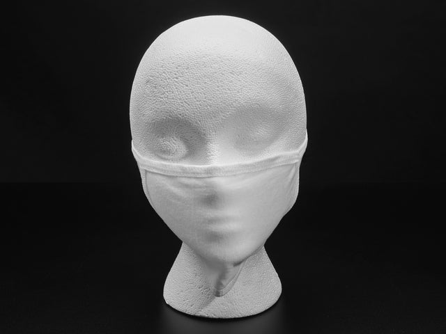 Simple 3-Layer Cotton Masks - Adult Size - 10 pack