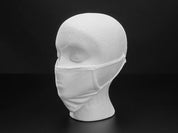 Simple 3-Layer Cotton Masks - Adult Size - 10 pack