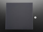 Black LED Diffusion Acrylic Panel 12" x 12" - 0.1" / 2.6mm thick