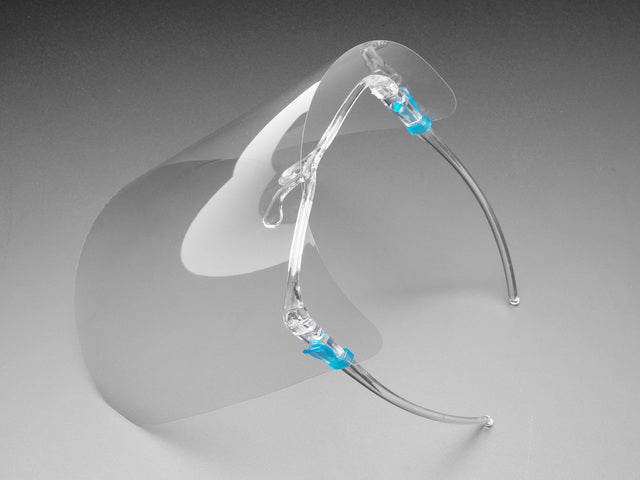Face Shield with Glasses Frame