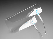 Face Shield with Glasses Frame