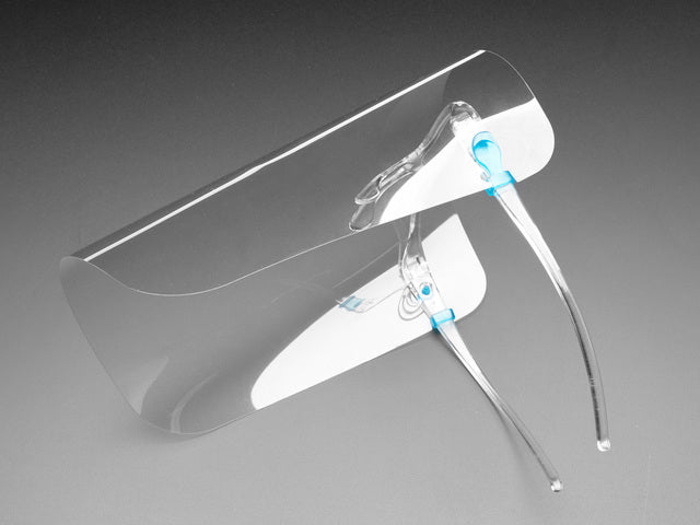 Face Shield with Glasses Frame