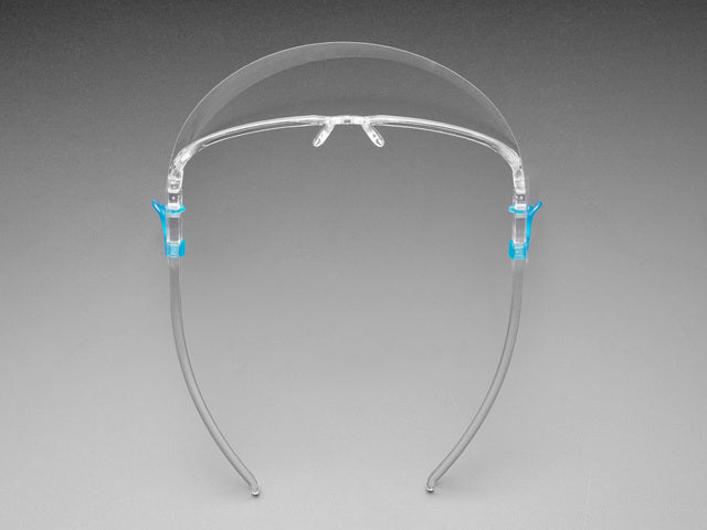Face Shield with Glasses Frame