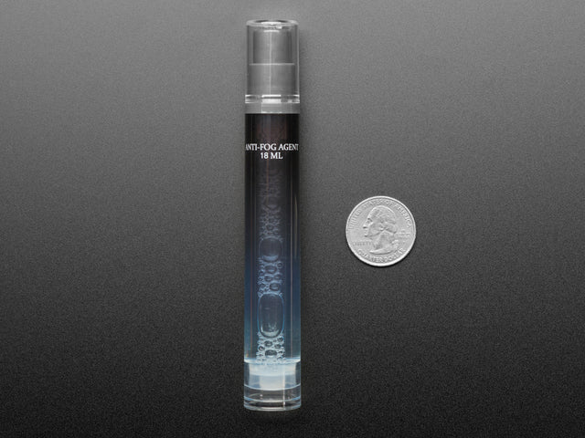 Anti-Fog Spray Bottle for Face Shields, Glasses or Goggles