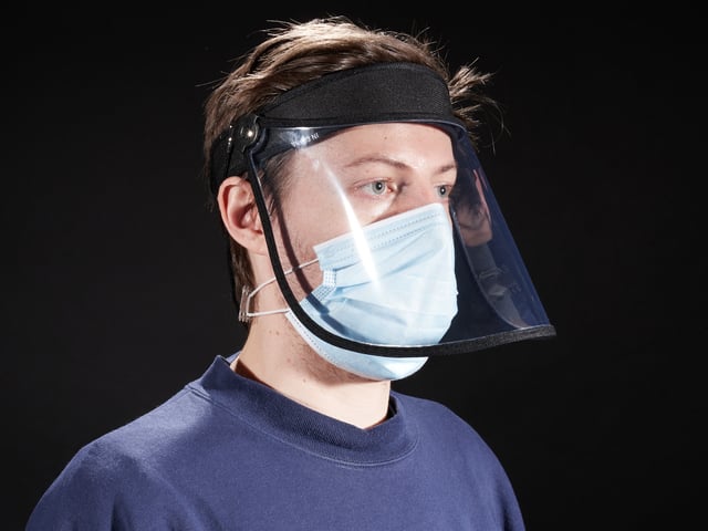 Simple Flip-Top Face Shield