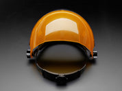 Round Covered Flip-Top Plexiglass Face Shield