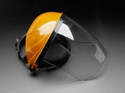 Round Covered Flip-Top Plexiglass Face Shield