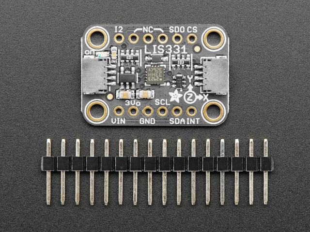 Adafruit LIS331 Triple-Axis Wide-Range ±24g Accelerometer