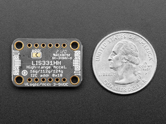 Adafruit LIS331 Triple-Axis Wide-Range ±24g Accelerometer