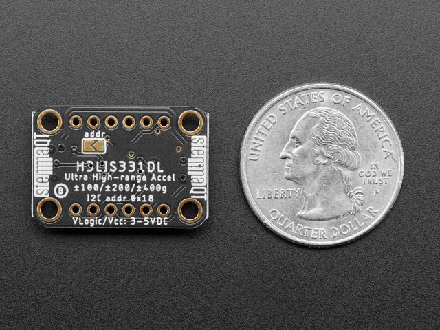 Adafruit H3LIS331 Ultra High Range Triple-Axis Accelerometer