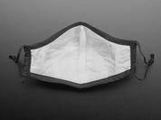 Adult PM2.5 Filtering Face Mask With 4 Filter Inserts - Black