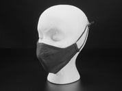 Adult PM2.5 Filtering Face Mask With 4 Filter Inserts - Black