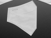 Adult PM2.5 Filtering Face Mask With 4 Filter Inserts - Black