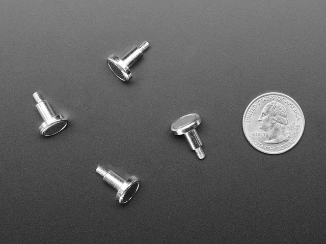 Mini Magnet Feet for RGB LED Matrices (Pack of 4)