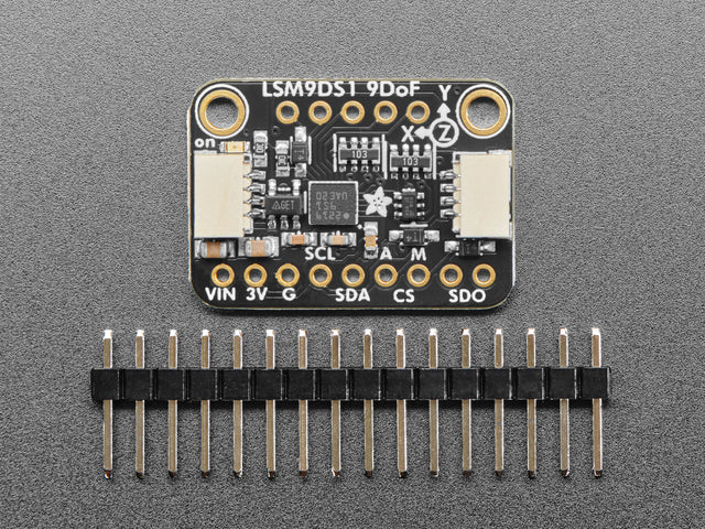 Adafruit 9-DOF LSM9DS1 Breakout Board - STEMMA QT / Qwiic