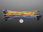 Premium Silicone Covered Extension Jumper Wires - 200mm x 40