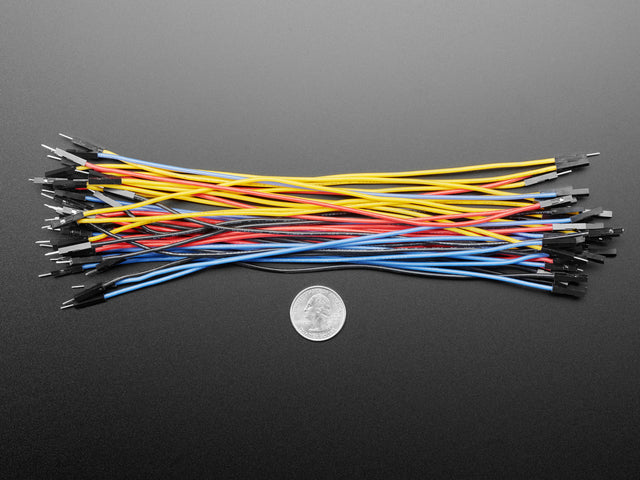 Premium Silicone Covered Extension Jumper Wires - 200mm x 40