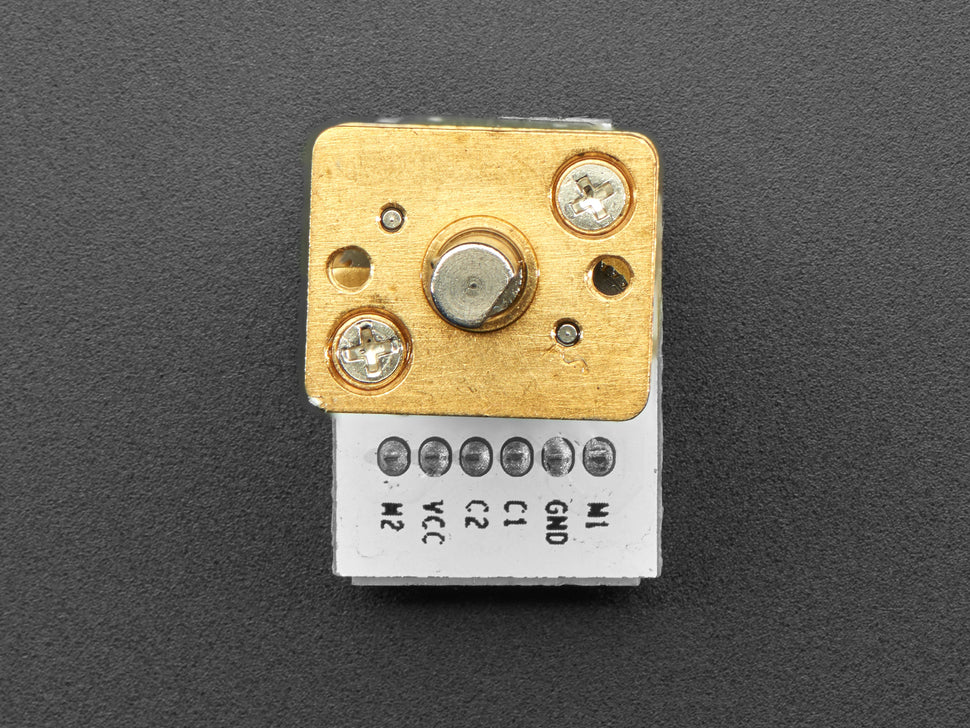 N20 DC Motor with Magnetic Encoder - 6V with 1:100 Gear Ratio