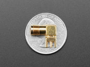 Right Angle RP-SMA Thru Hole RF Connector