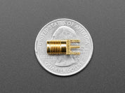 Straight SMA Thru Hole RF Connector