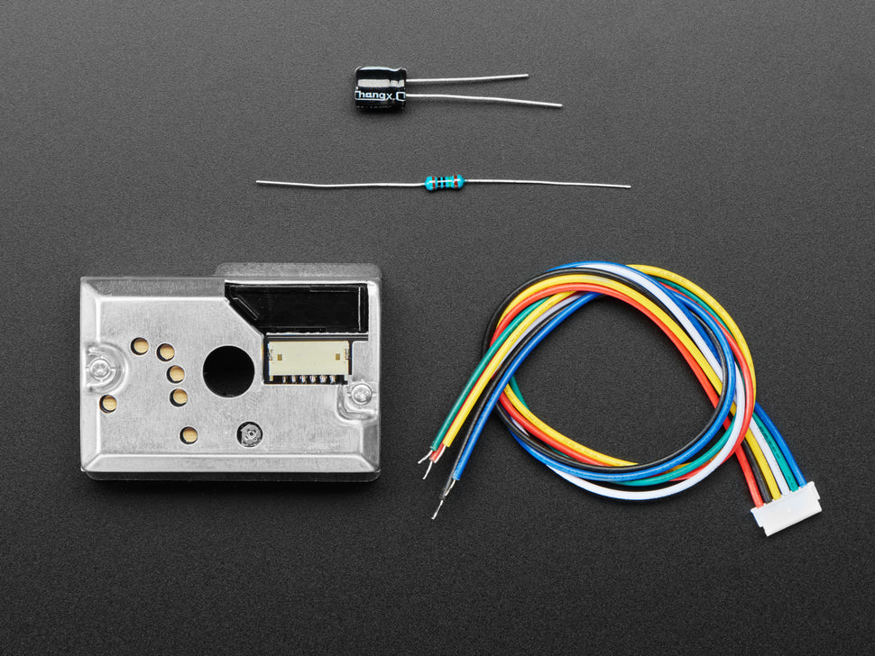 Dust Sensor Module Kit - GP2Y1014AU0F with Cable
