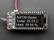 Adafruit FeatherWing OLED - 128x64 OLED Add-on For Feather
