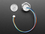 Rugged Panel Mount Fingerprint Sensor with Bi-Color LED Ring