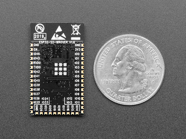 ESP32-S2-WROVER Module - 4 MB flash and 2 MB PSRAM