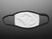 Simple Black 3-Layer Cotton Mask - Adult Size