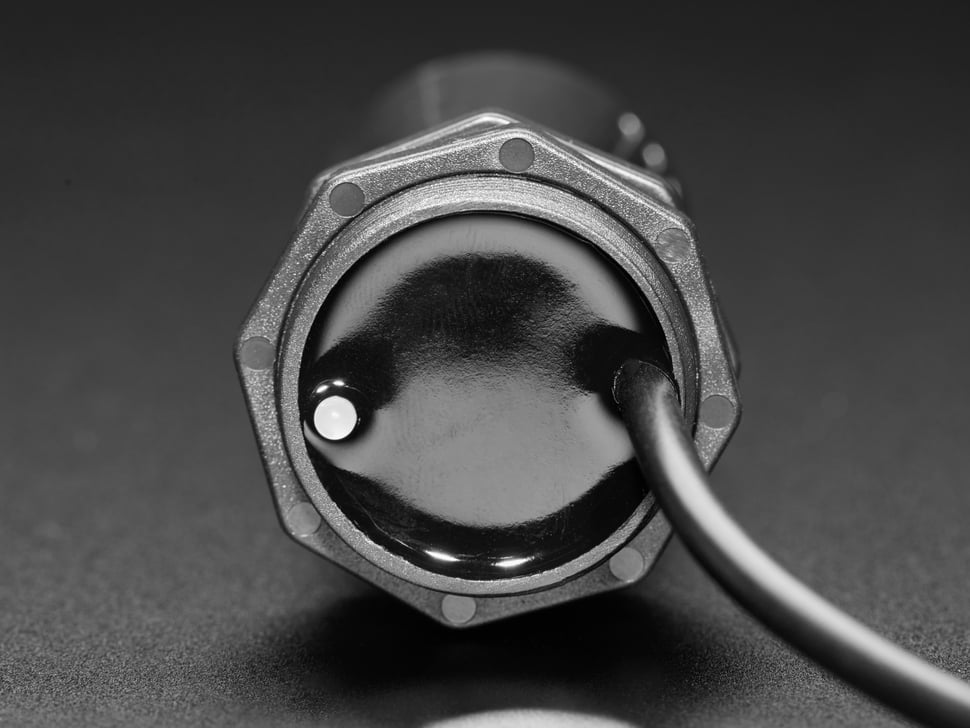 Large Ultrasonic (Sonar) Sensor with Horn and UART Output