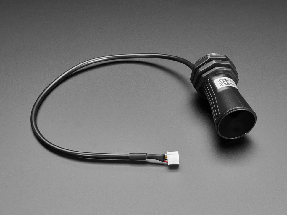 Large Ultrasonic (Sonar) Sensor with Horn and UART Output
