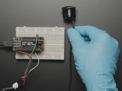 Panel Mount Ultrasonic (Sonar) Ranging Module with UART Output