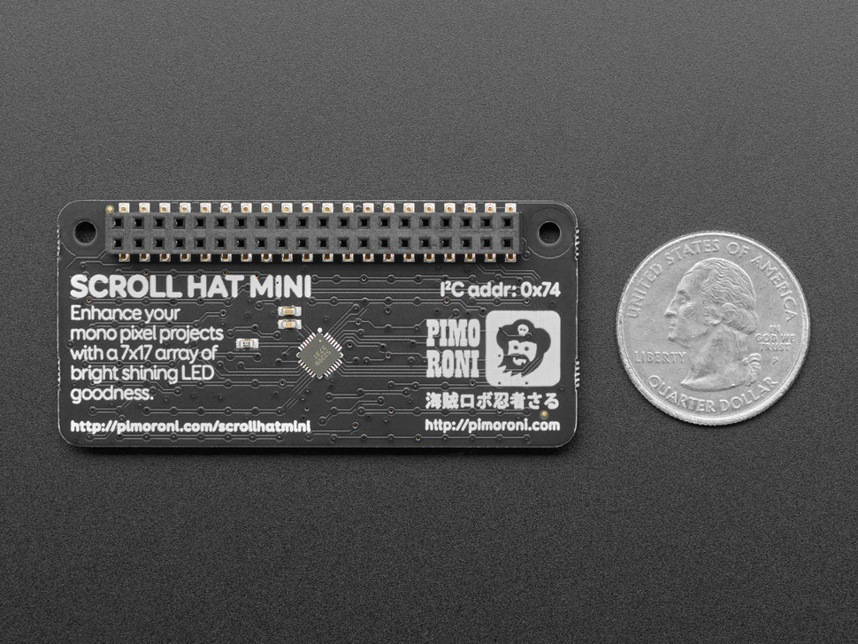 Pimoroni Scroll HAT Mini for Raspberry Pi