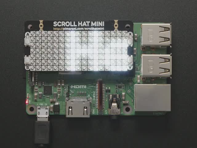 Pimoroni Scroll HAT Mini for Raspberry Pi
