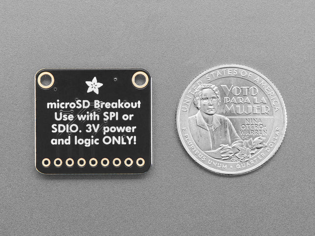 Adafruit Micro SD SPI or SDIO Card Breakout Board - 3V ONLY!