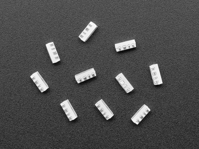 NeoPixel Side-Light RGB LED w/ Integrated Driver Chip - 10-pack