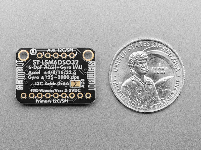Adafruit LSM6DSO32 6-DoF Accelerometer and Gyroscope