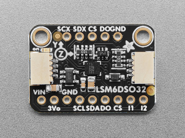 Adafruit LSM6DSO32 6-DoF Accelerometer and Gyroscope