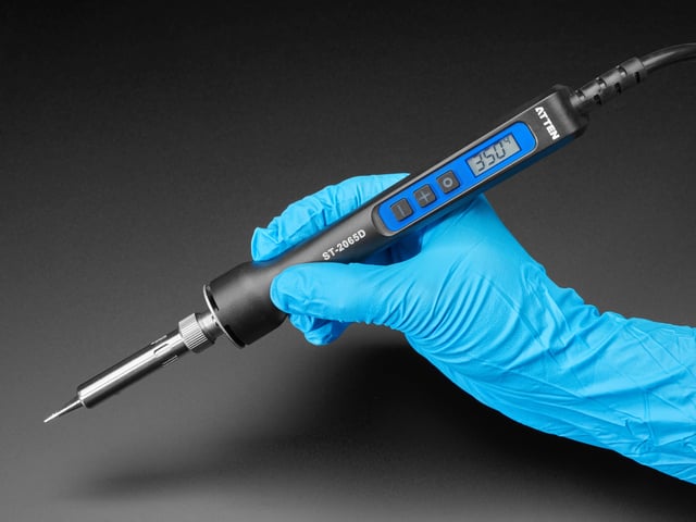 ATTEN 65-Watt Soldering Iron With Digital Adjustable Temperature