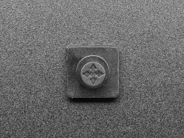 Black Rubber Joystick Nubbin Cap for Navigation Joystick
