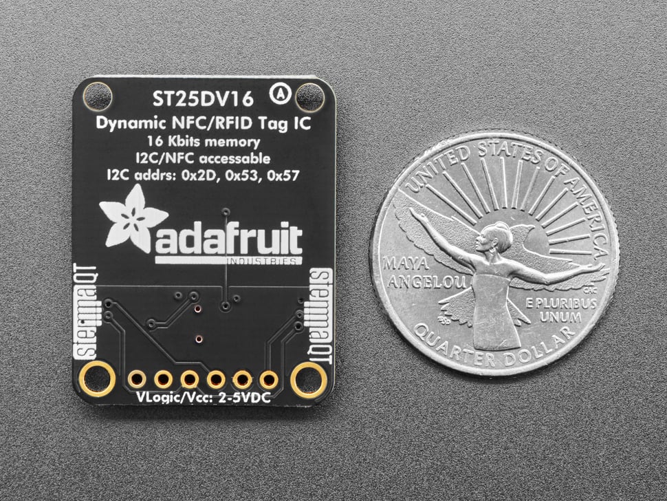 Adafruit ST25DV16K I2C RFID EEPROM Breakout - STEMMA QT / Qwiic