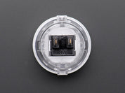 Arcade Button - 30mm Translucent Clear