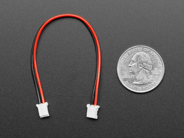 JST-PH 2-pin Jumper Cable - 100mm long