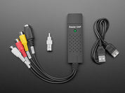 RCA NTSC or PAL or S-Video Input to USB 2.0 Capture Adapter