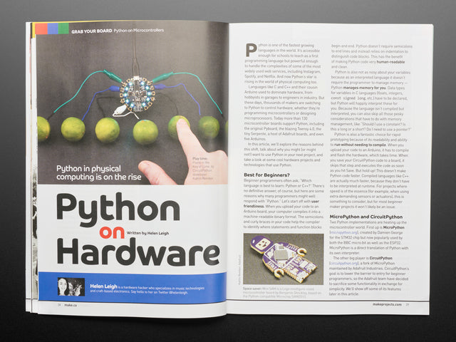 Make: Magazine - The Rise of Python